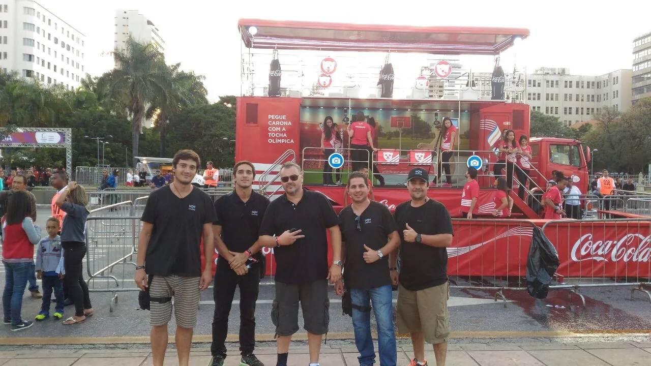 Equipe da BORA em operação na Copa do Mundo no Rio